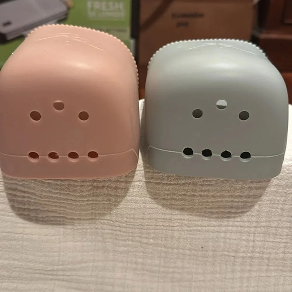 Ryan & Rose Cutie Holder (2) Blush and Slate - Picture 3 of 7